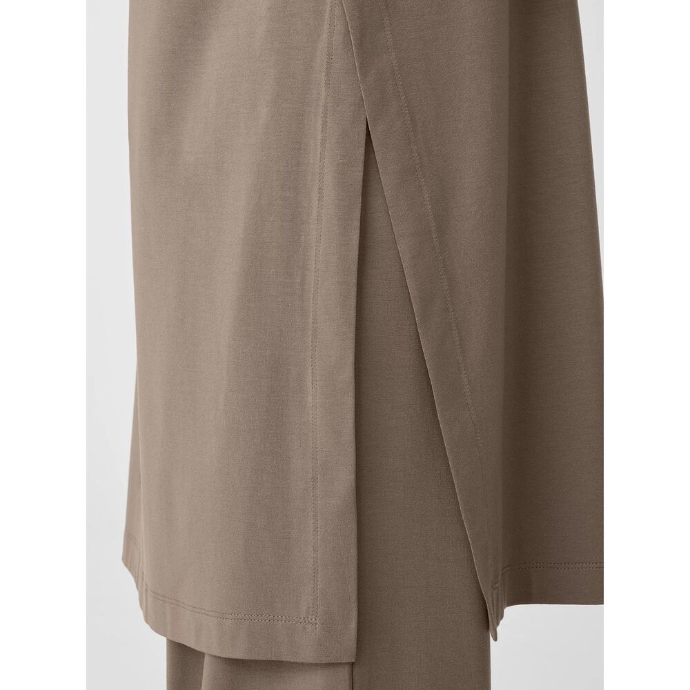 Eileen Fisher Stretch Jersey Knit‎ Mock Neck Long Tank and Pants - Picture 4 of 11